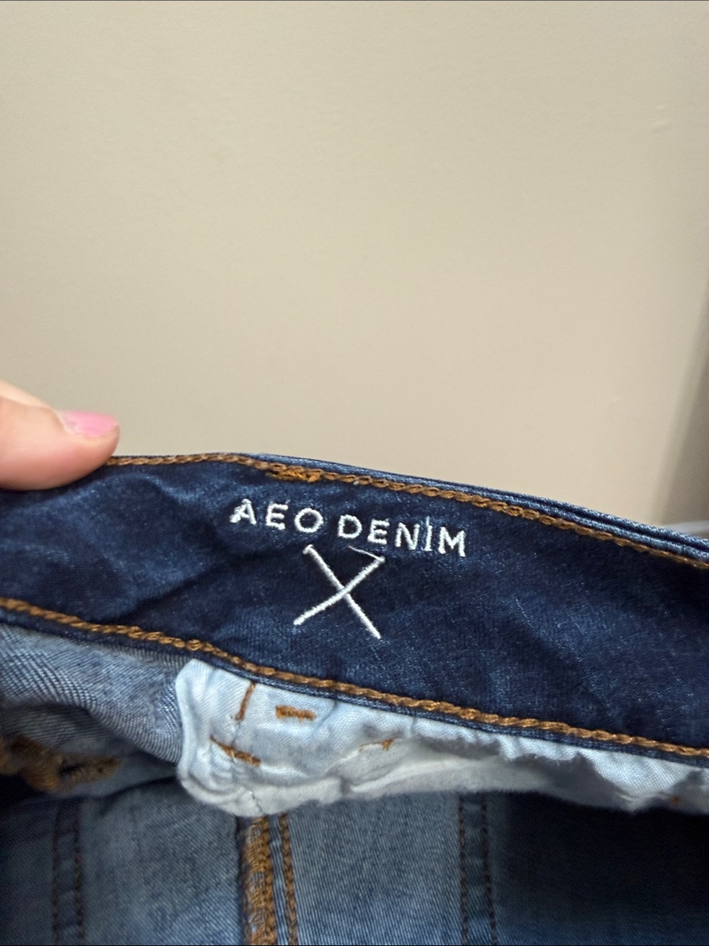 Women’s American Eagle Outfitters Hi-Rise Shortie Denim Shorts. Sz 4 - Picture 6 of 12